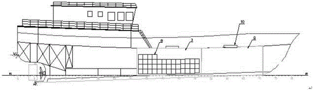 Fish preservation method using thermal insulation tanks filled with ice slurry