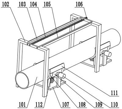 Pipeline tap welding installation device