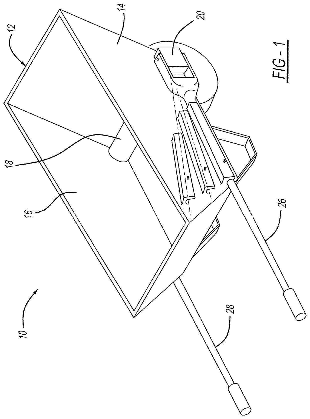 Height adjustable handles for wheelbarrows