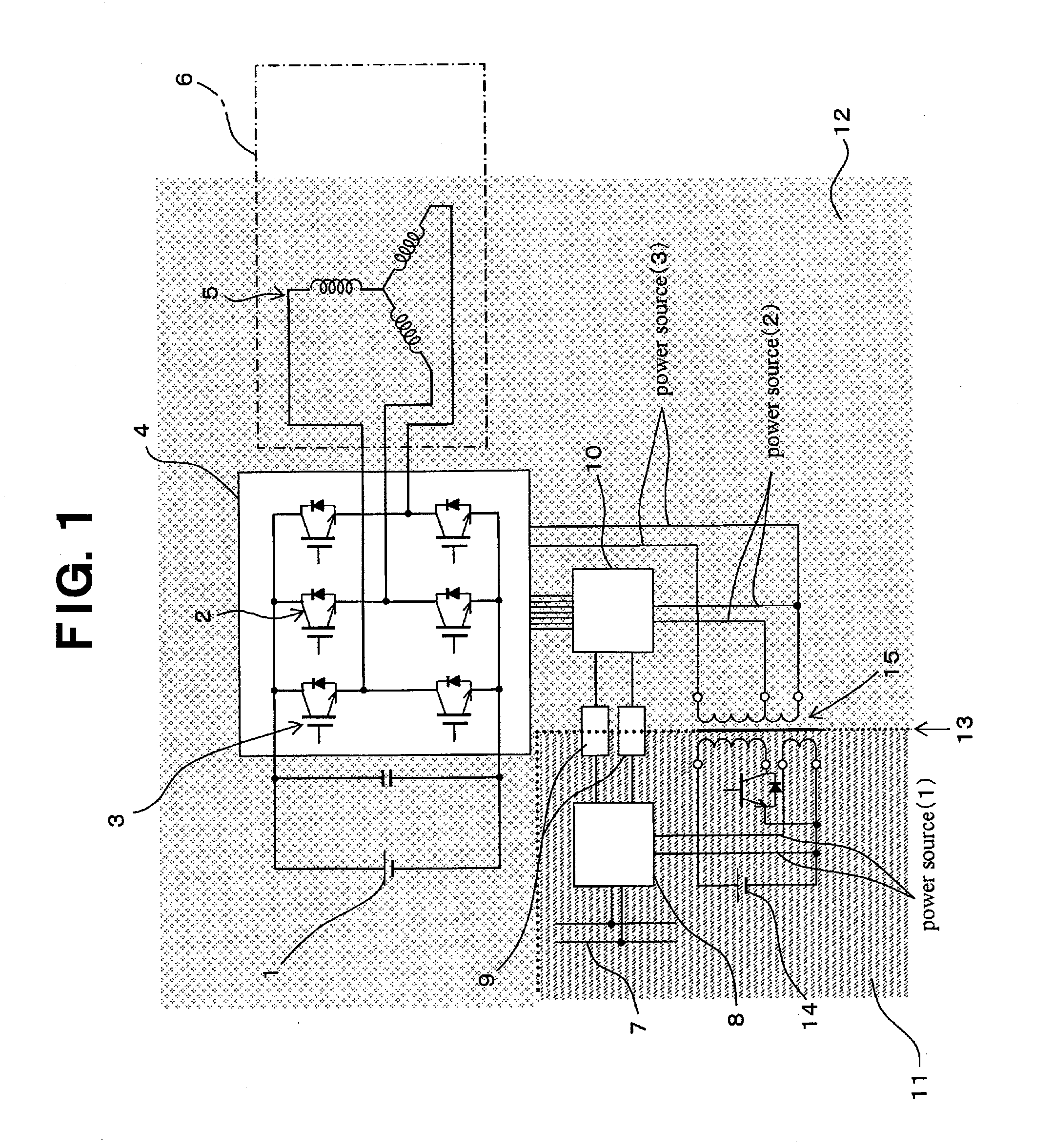 Electric compressor control device