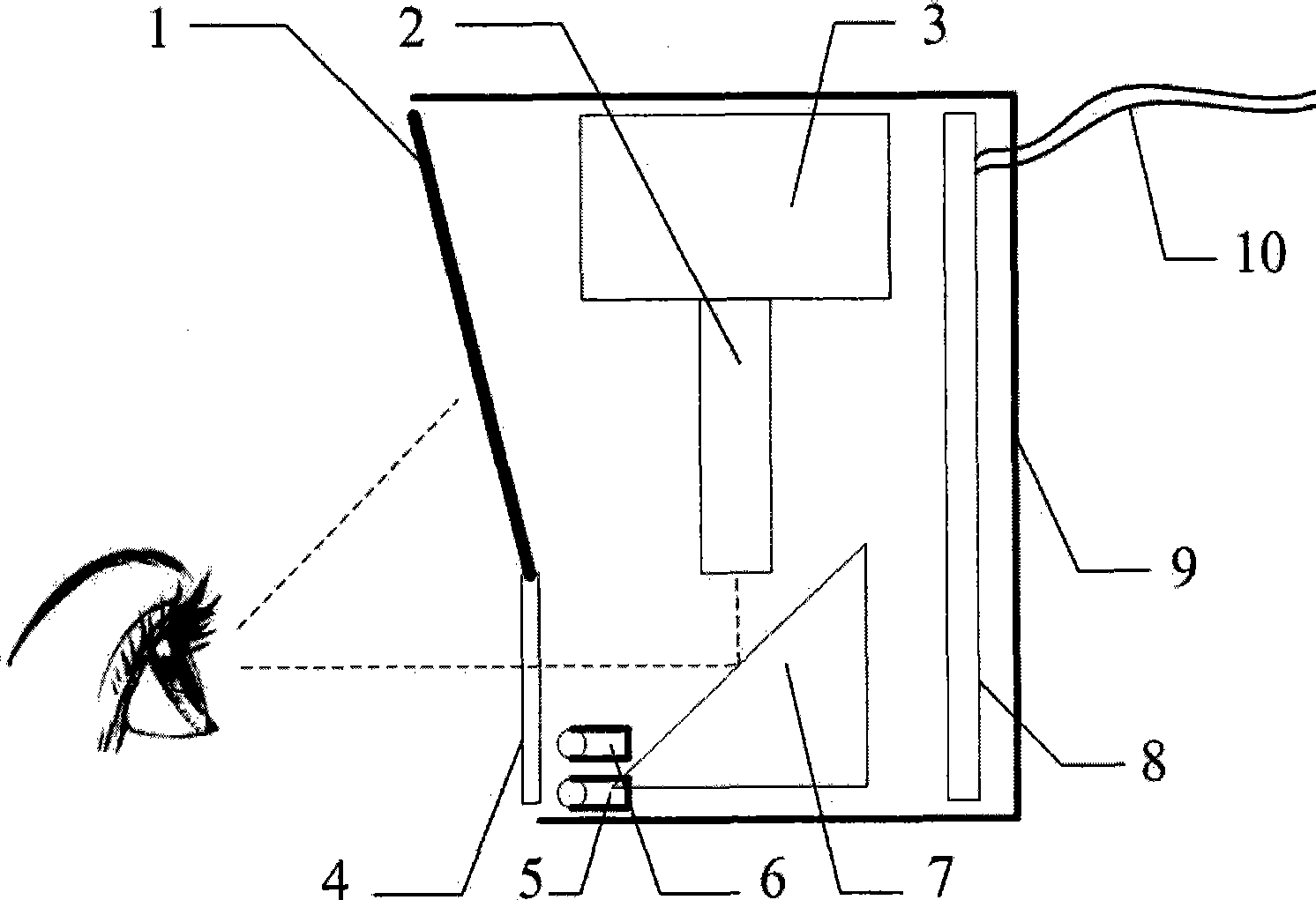 Miniature iris recognition module adopting active visual feedback