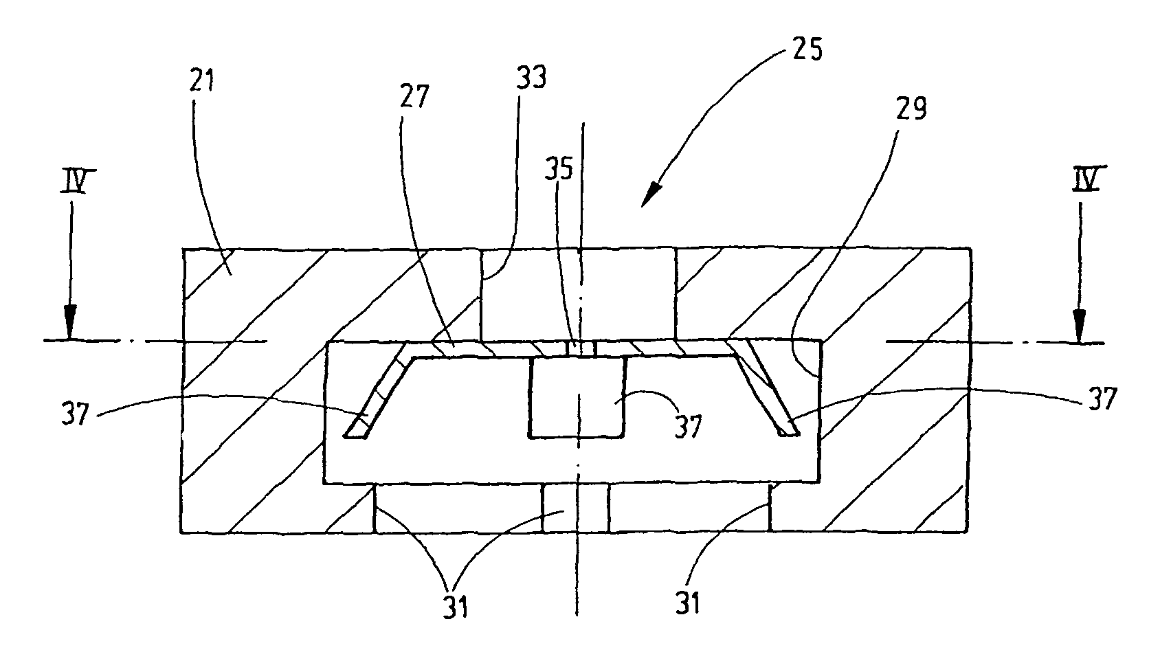 Hydropneumatic piston/cylinder arrangement