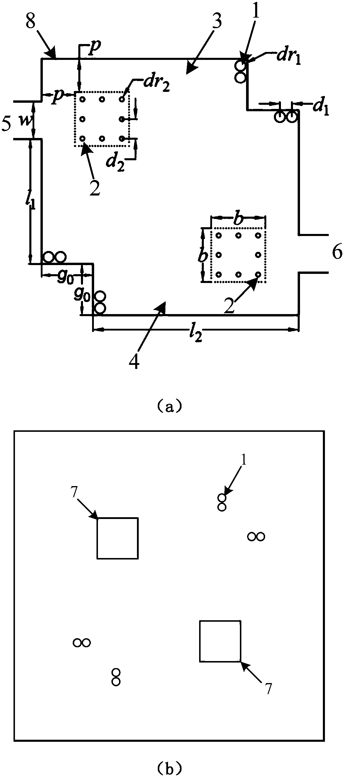 RQMSIW-based ultra-compact dual-band band-pass filter