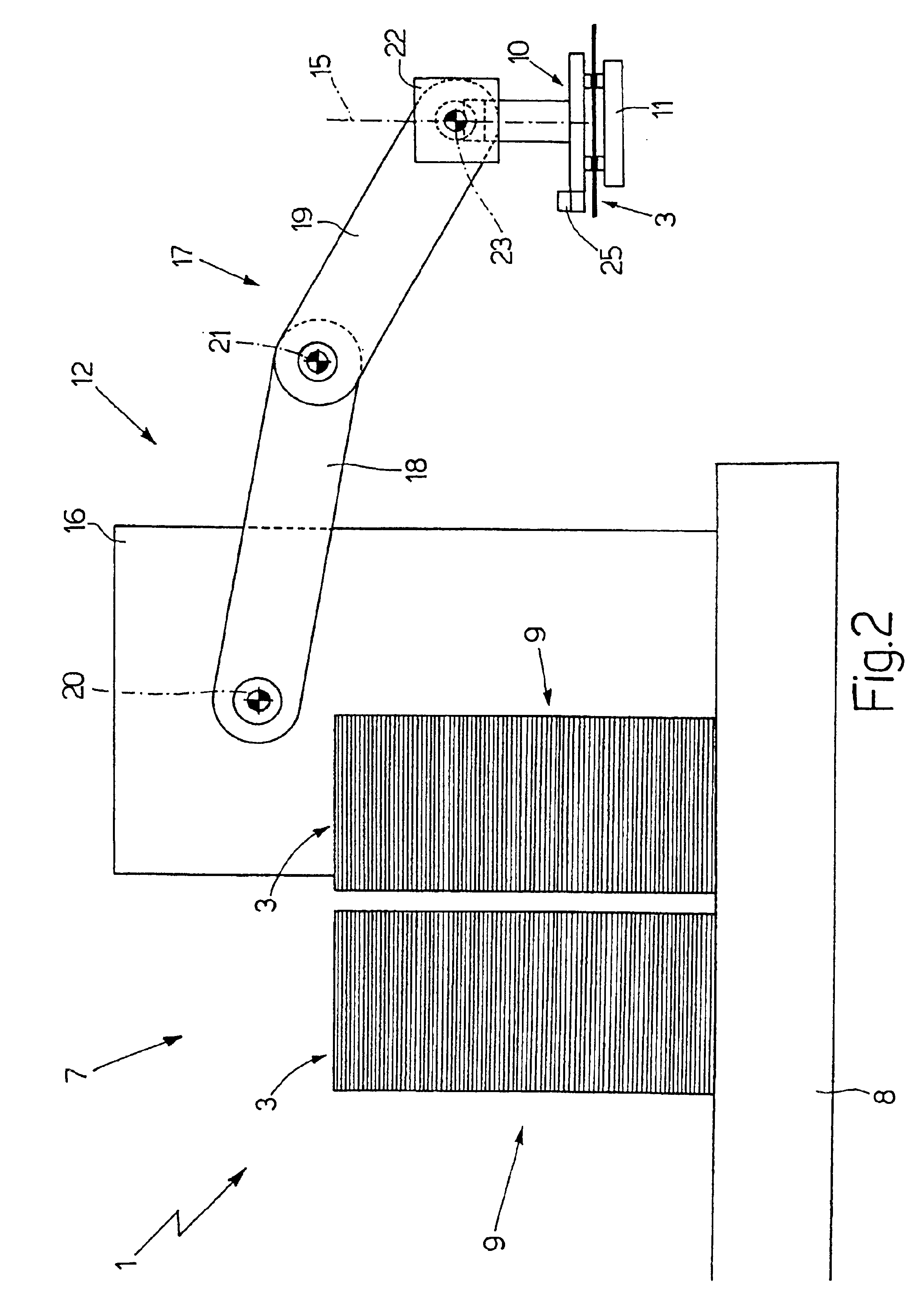 Method for packing a product using a flat tubular package