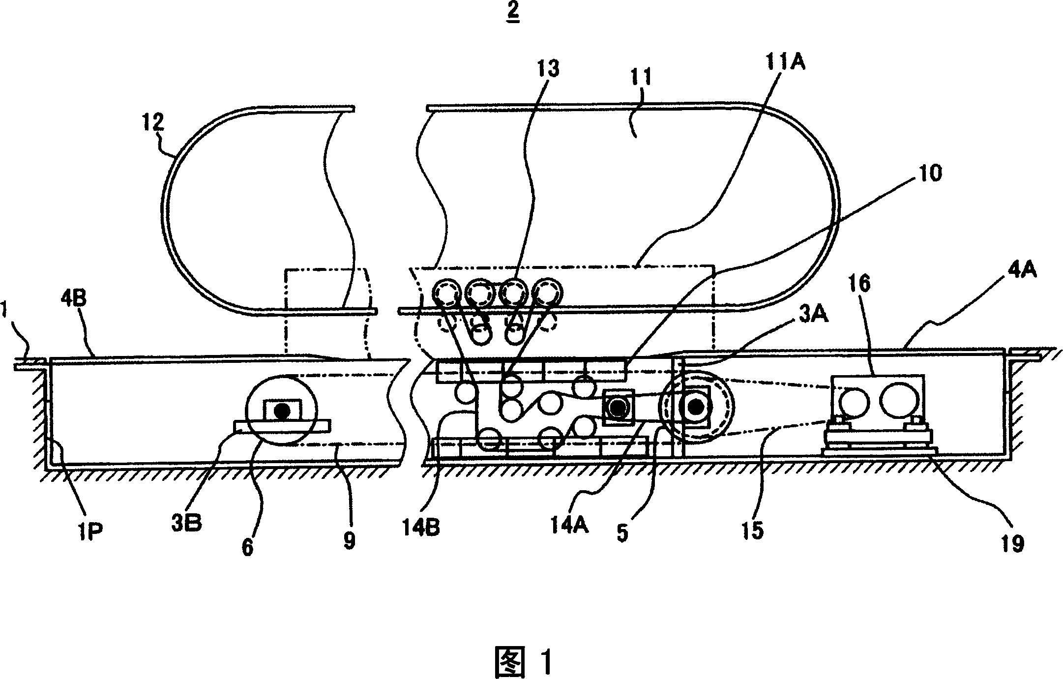 Passenger transmitter