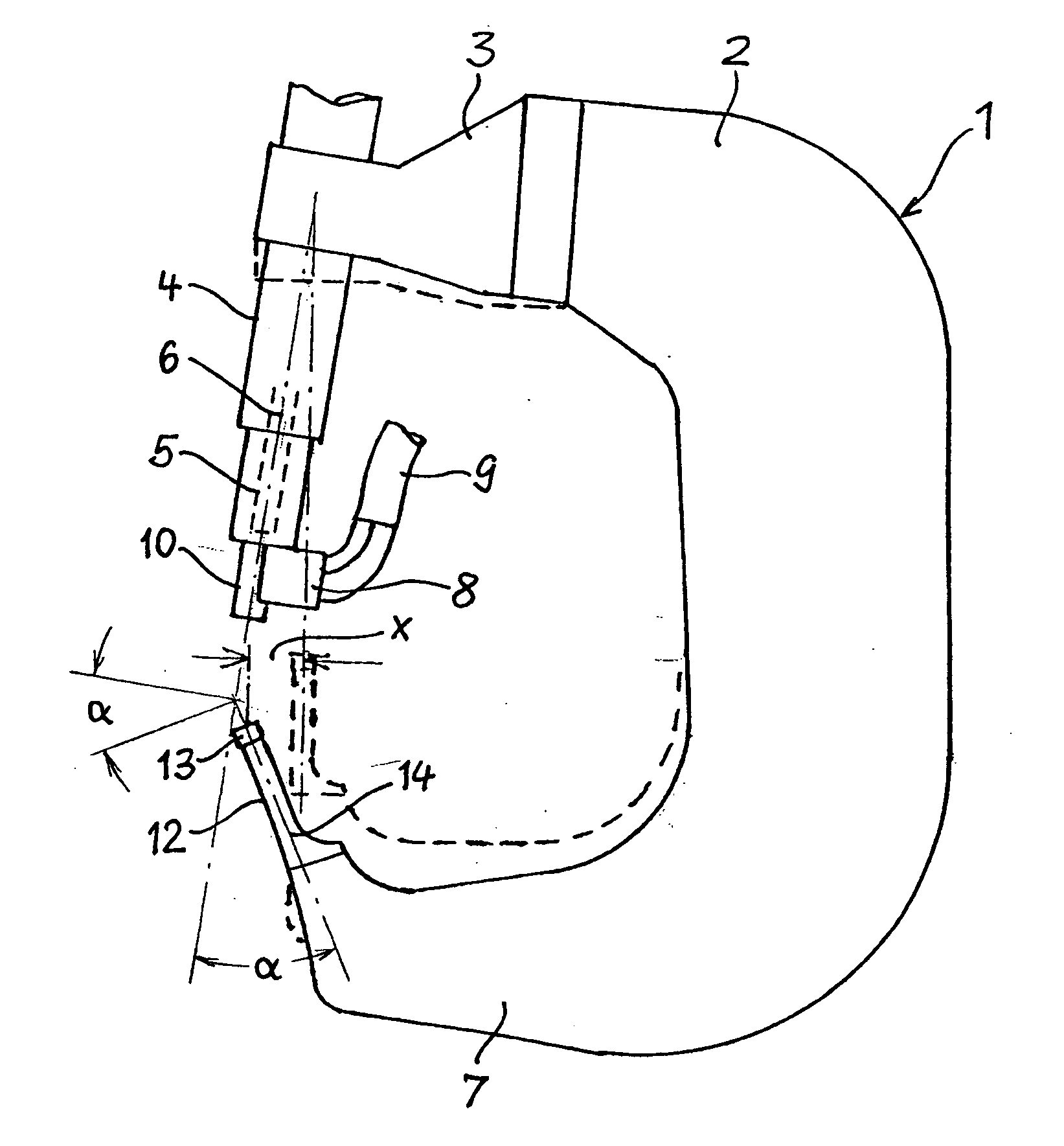 Fastening apparatus and method with compensation for load-induced deformation of supporting frame