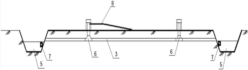 Novel method applicable to treatment of seasonal waterlogged coal-mining subsidence land