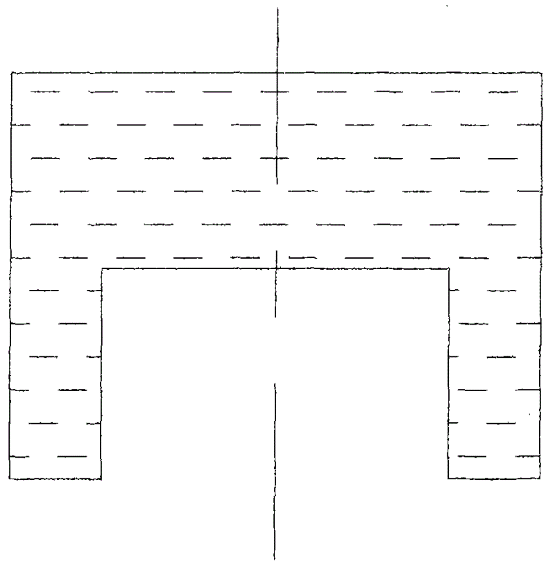 Large-span and large-load pre-stress groove-shaped composite slab serving as top plate of basement