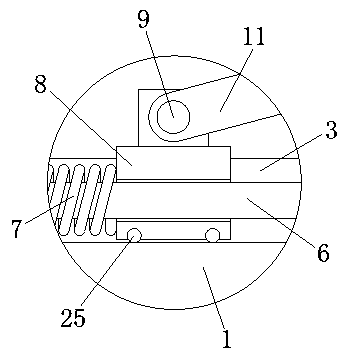 A transfer device for geothermal energy equipment