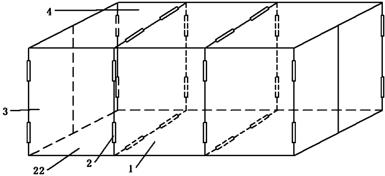 Folding engineering container