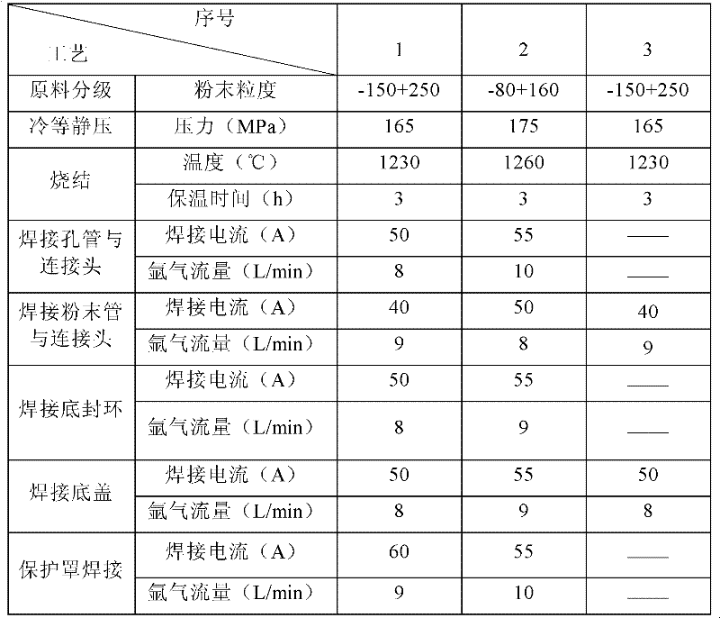 High-strength metal filtering tube and preparation method thereof