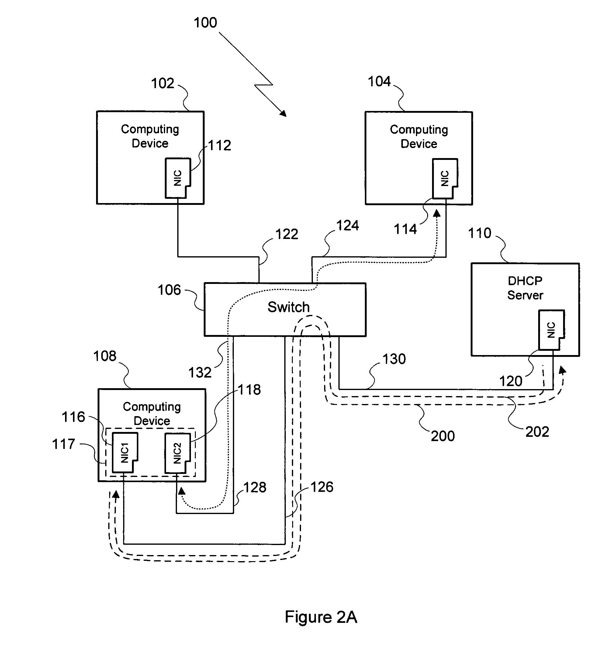 System and method for avoiding neighbor cache pollution