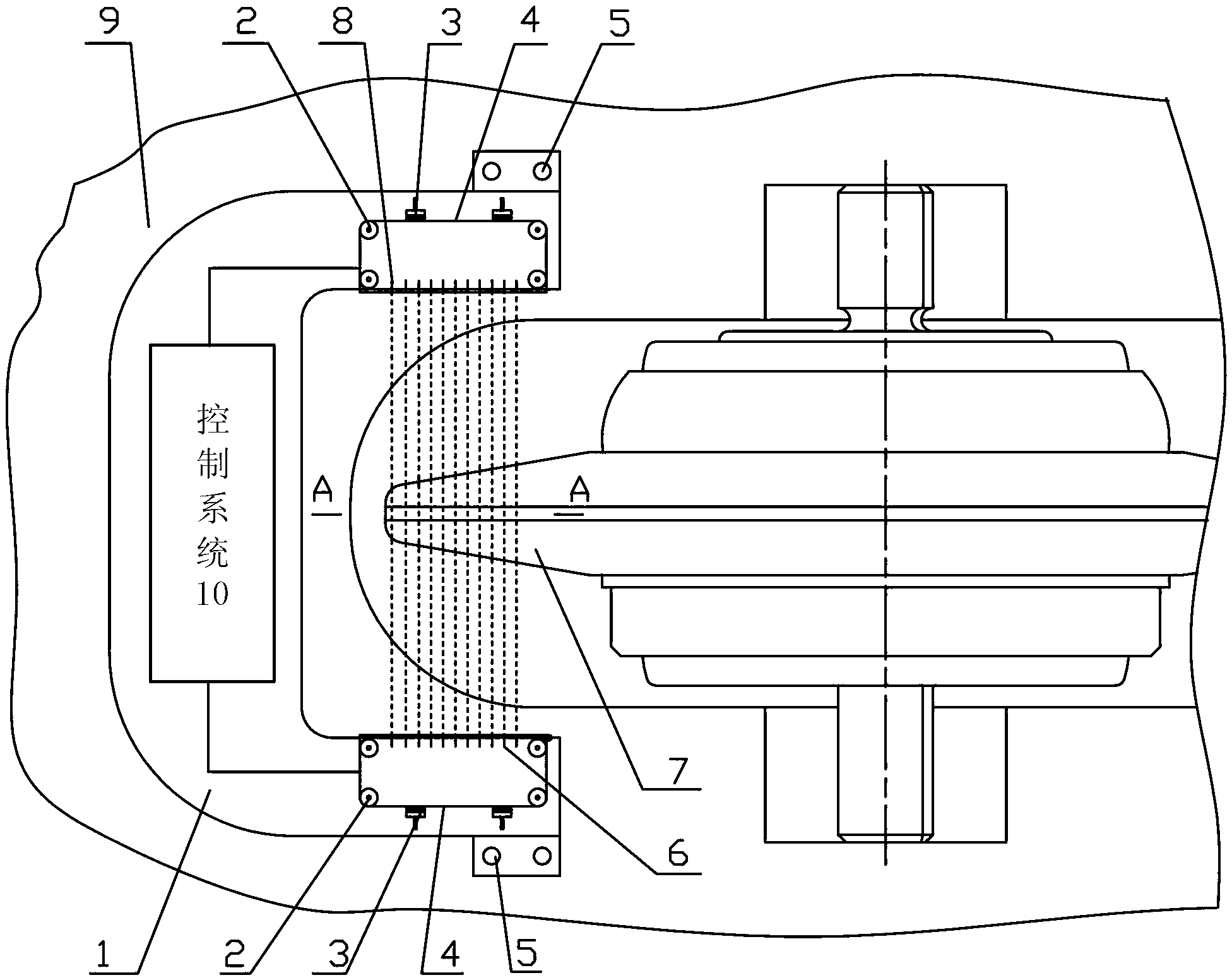 TBM hob abrasion detection device