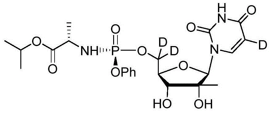 Deuterated Sofosbuvir and use thereof