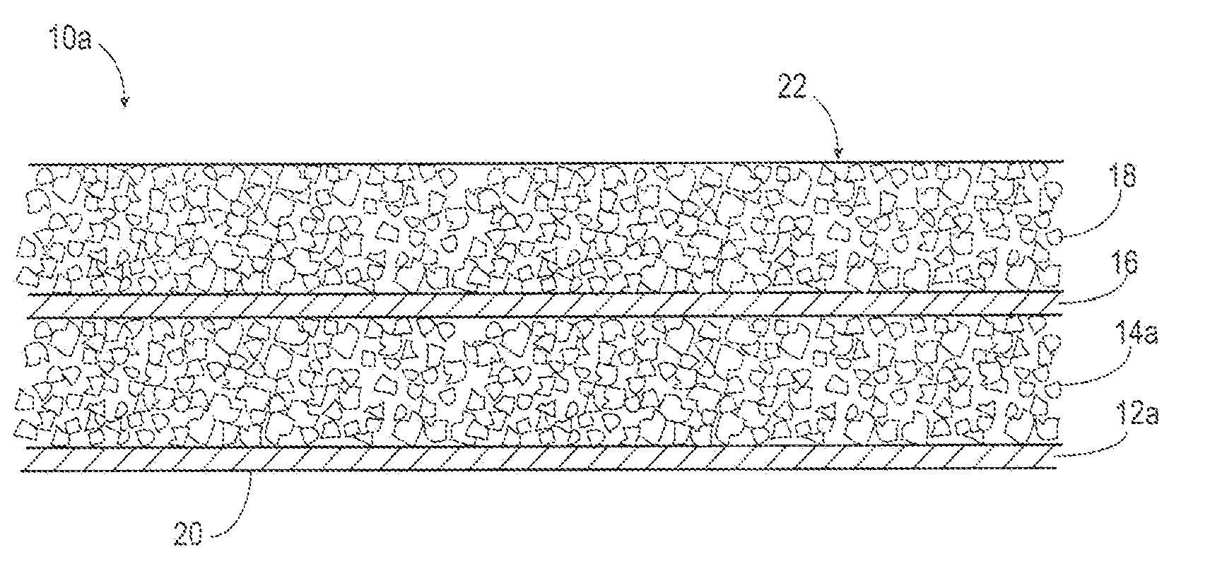 Crack resistant coating and method of applying crack resistant coating