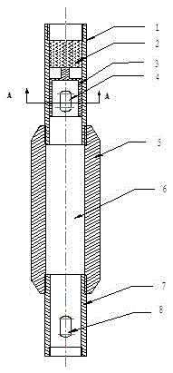 Water injection propulsion method and controllable water injection thruster for horizontal well testing instrument