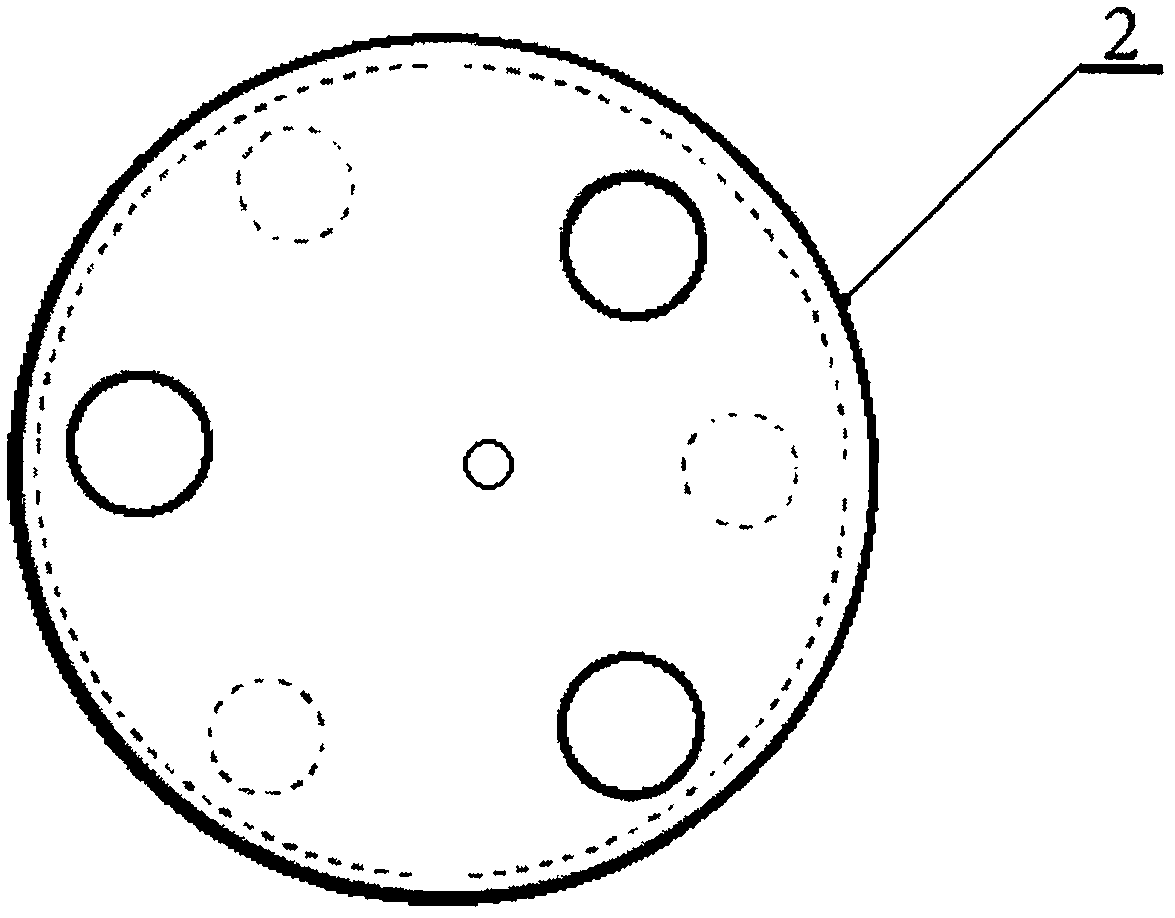 Testing method for dielectric property of liquid sample in high-pressure condition