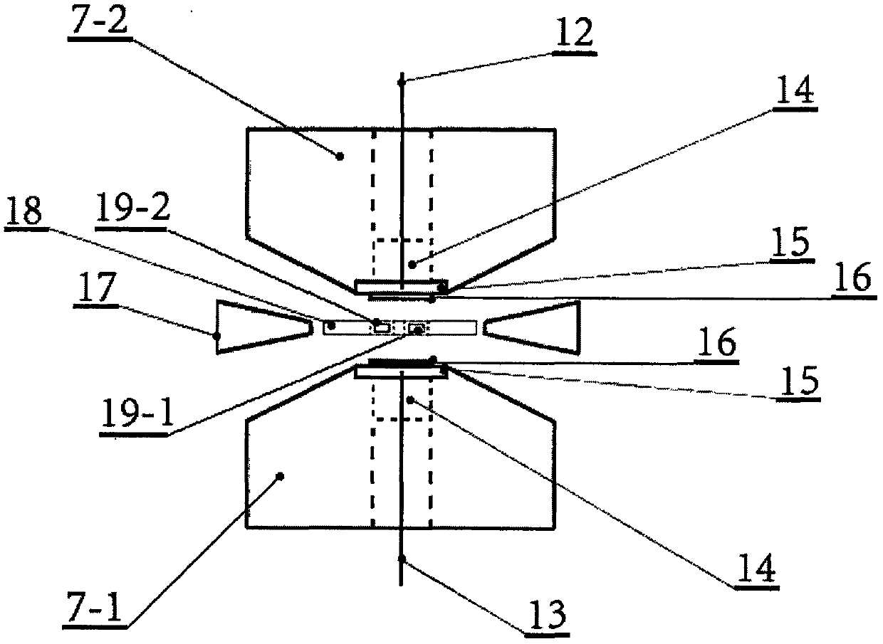 Testing method for dielectric property of liquid sample in high-pressure condition