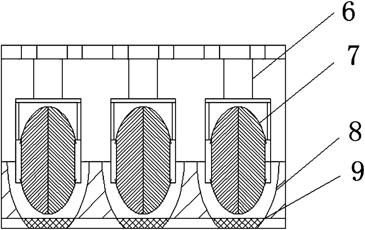 Crank connecting rod type traditional Chinese medicine grinding device