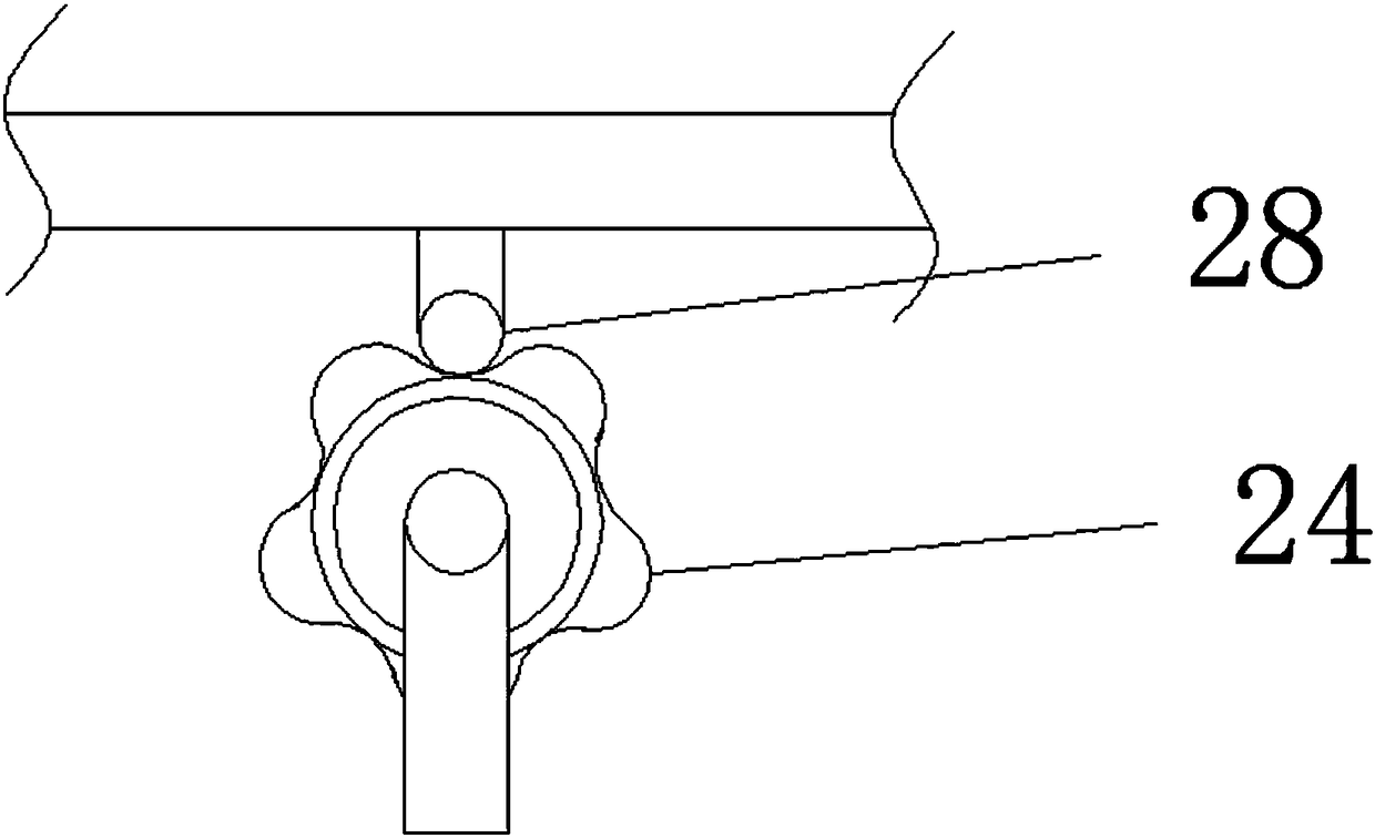 Crank connecting rod type traditional Chinese medicine grinding device