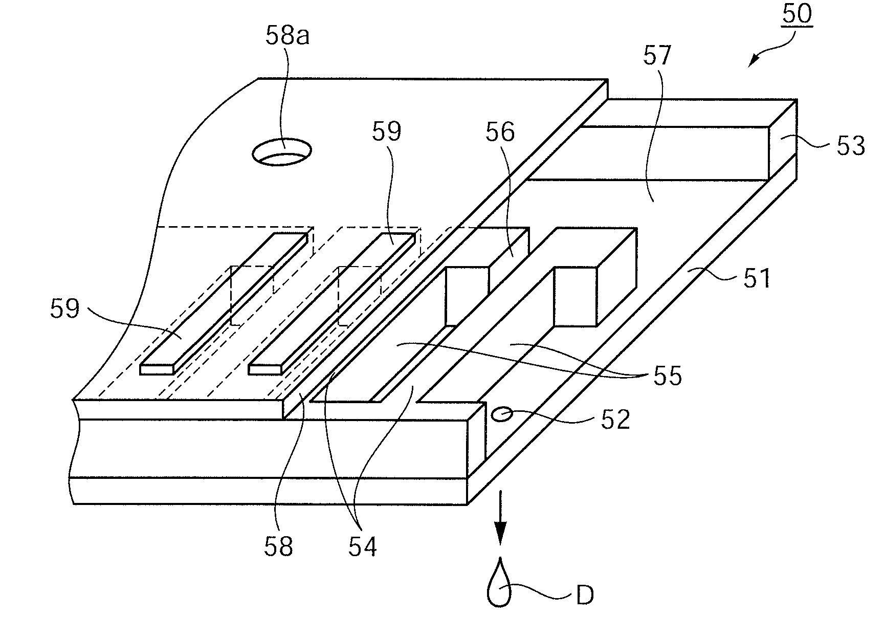 Method for discharging liquid body, method for manufacturing color filter, and method for manufacturing organic el device