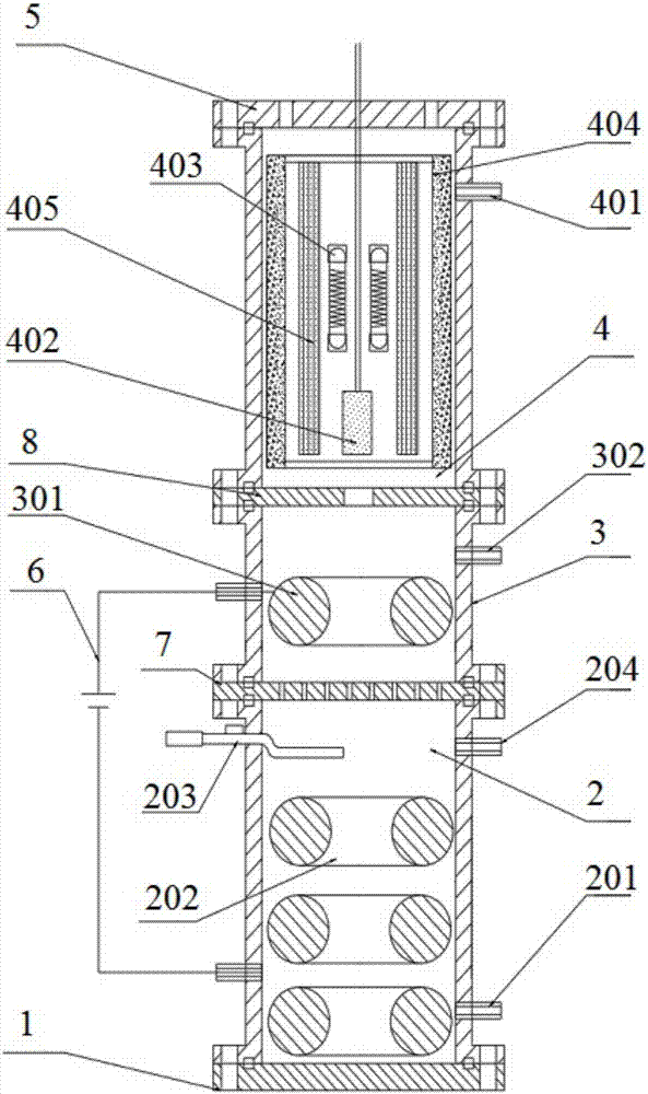 Wastewater treatment system and method for bioelectrocatalysis and photocatalysis contact oxidation coupling