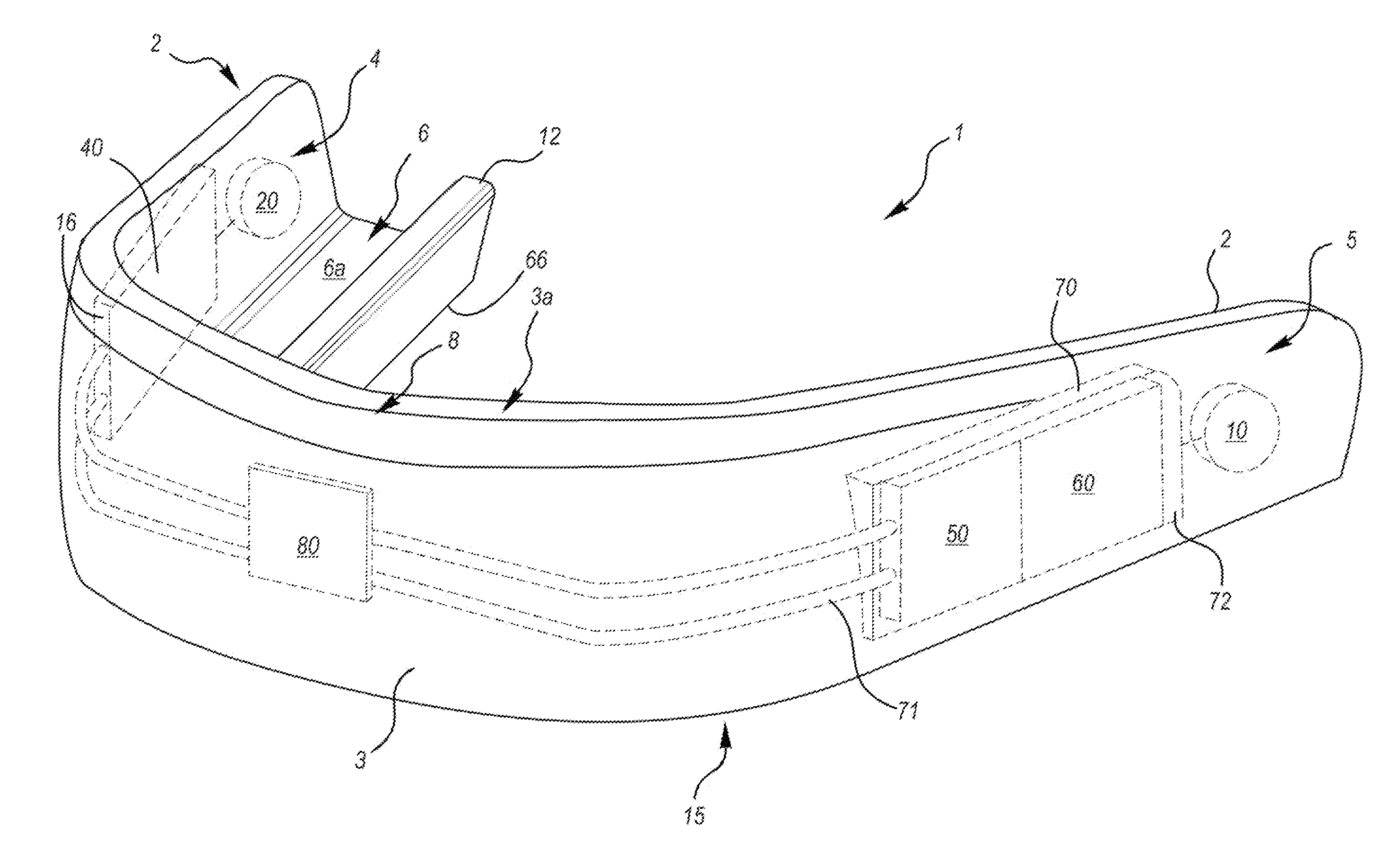 Impact Sensing Mouth Guard and Method