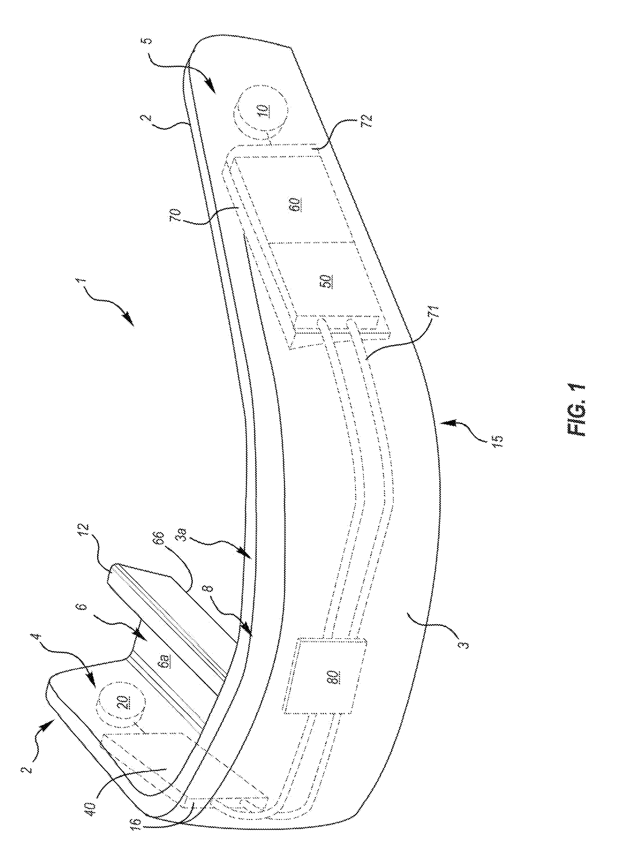 Impact Sensing Mouth Guard and Method