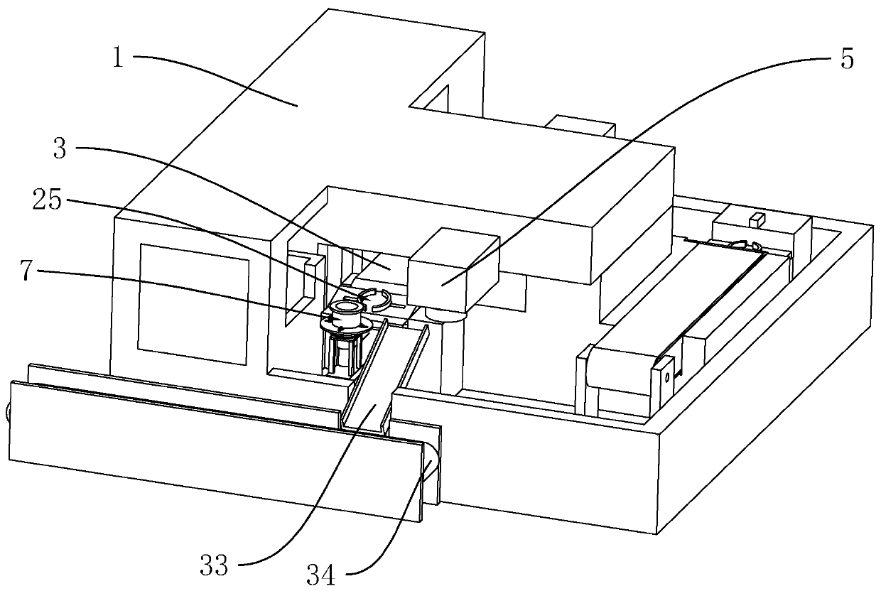 Numerically-controlled machine tool for bearing ring