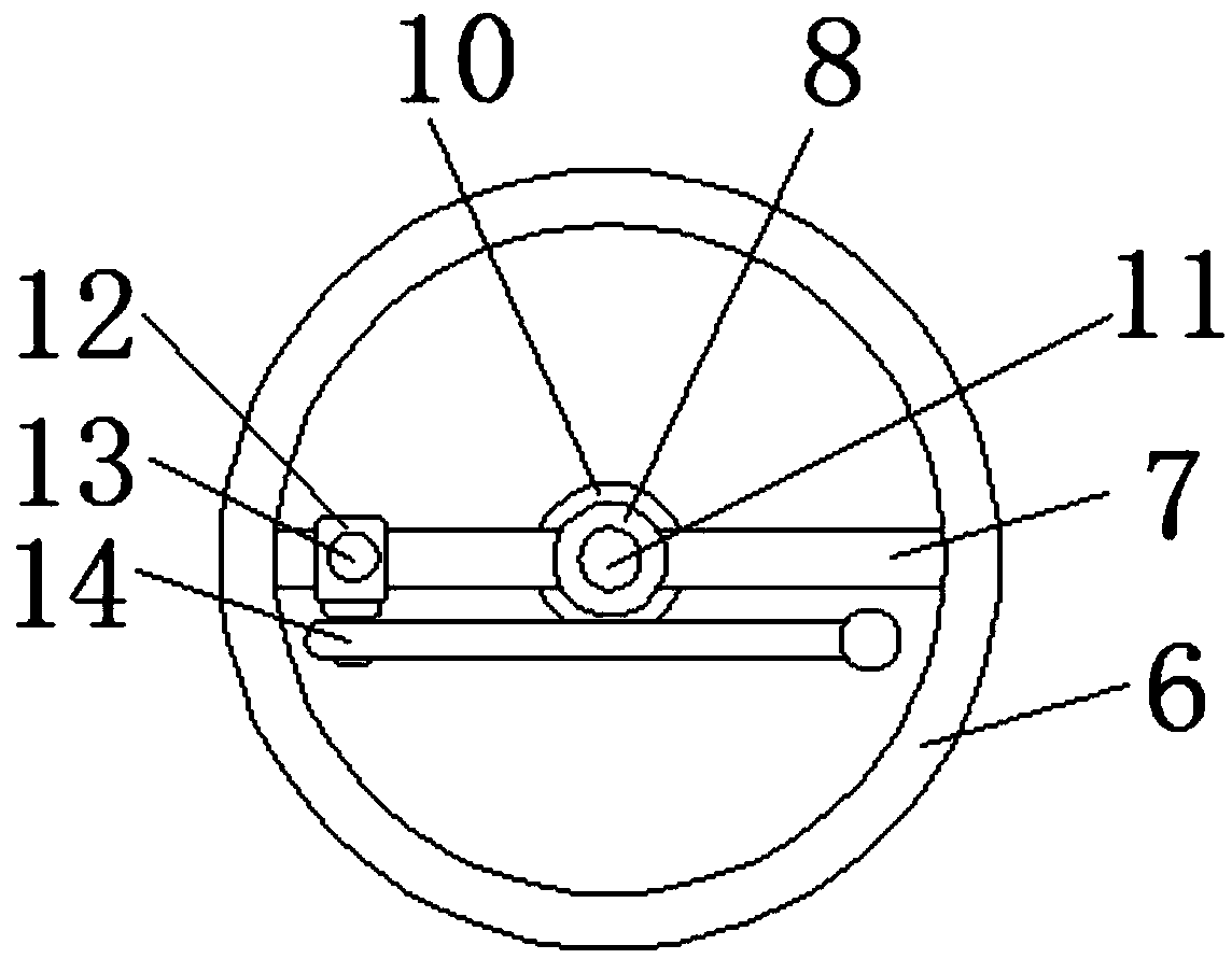 Loop-breaking eight-treasure porridge ring-pull can opening device based on lever principle