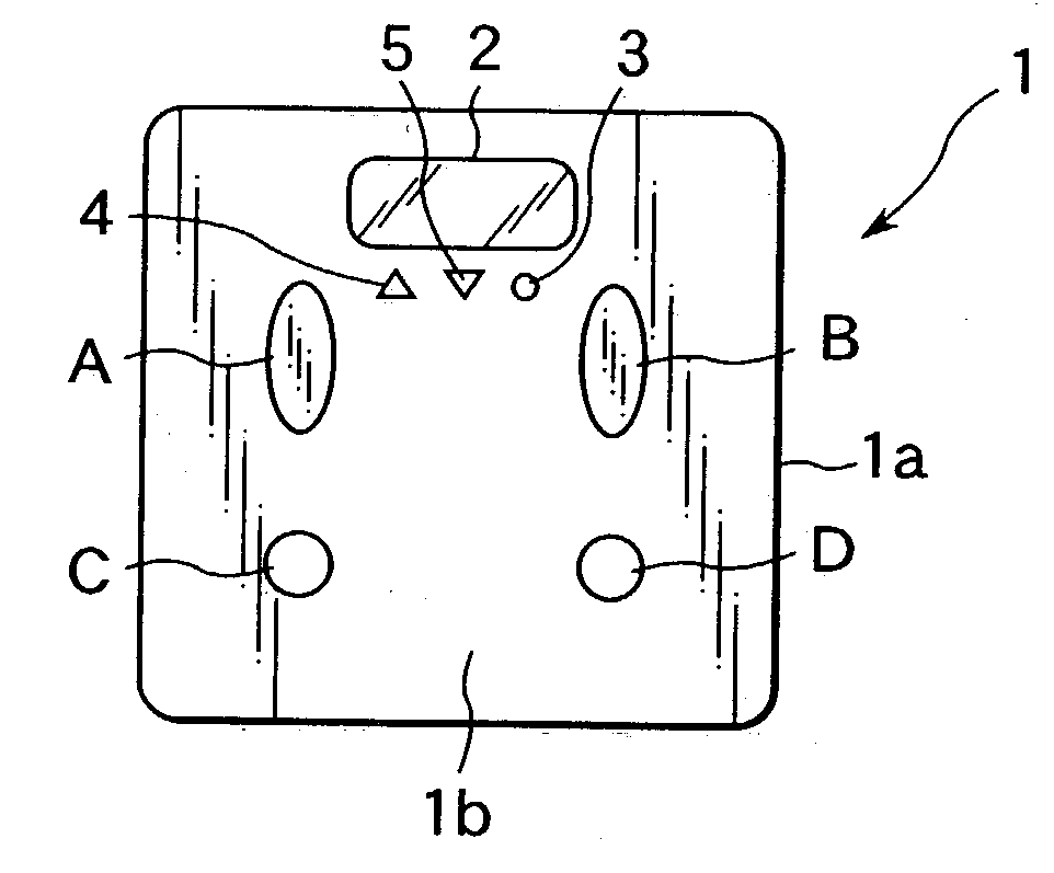 Bioelectrical impedance measuring apparatus