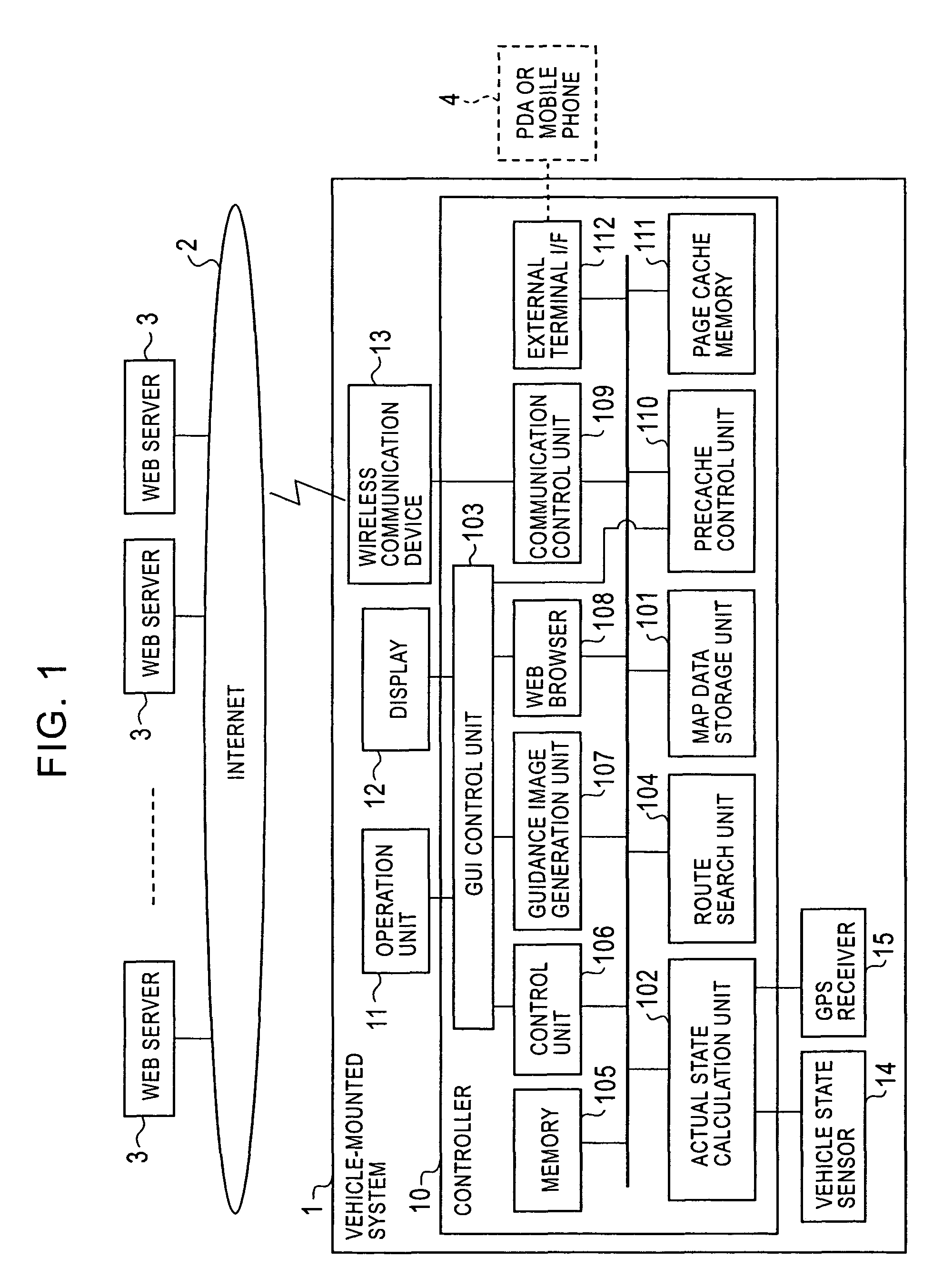 Vehicle-mounted apparatus