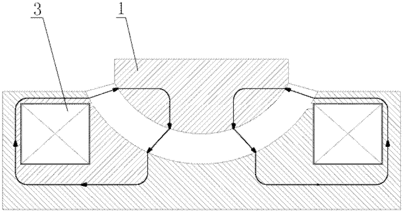 Magnetic field device and magnetic separator