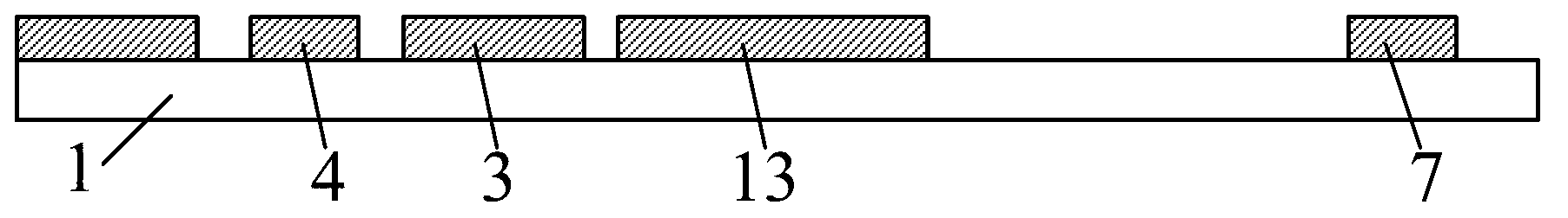 Display device, transflective type thin film transistor array substrate and manufacture method thereof