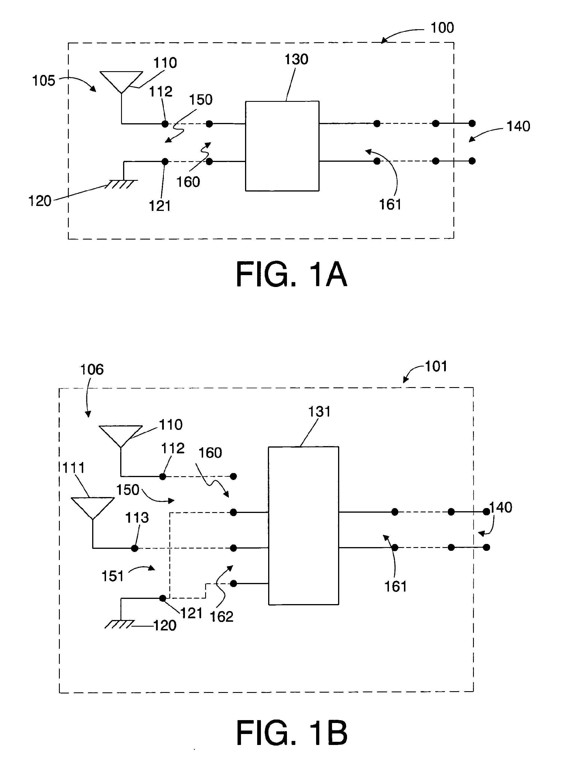 Wireless device including a multiband antenna system