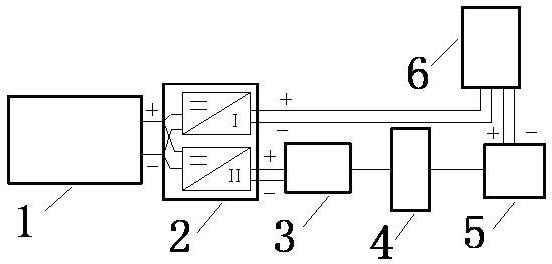 Solar photovoltaic-hydrogen energy storage power generation system