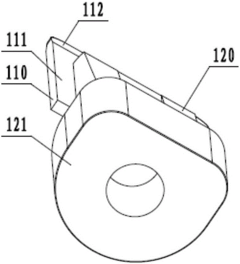 Tube breaking mechanism, sealed test tube assembly comprising tube breaking mechanism and application thereof