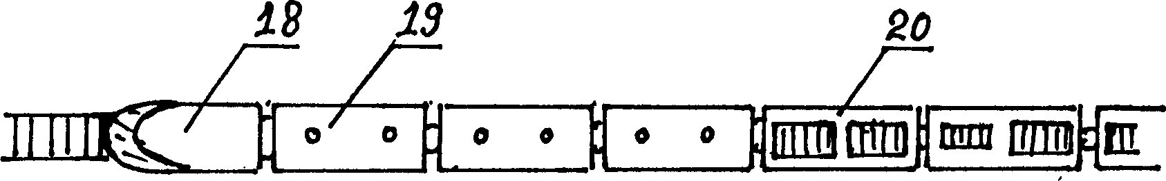 Motor vehicle railway conveying system