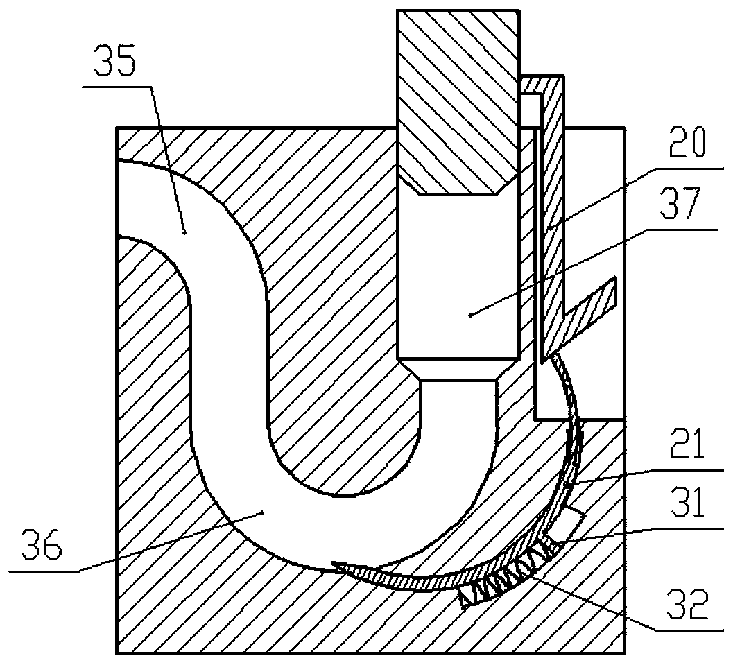 Waste incineration device