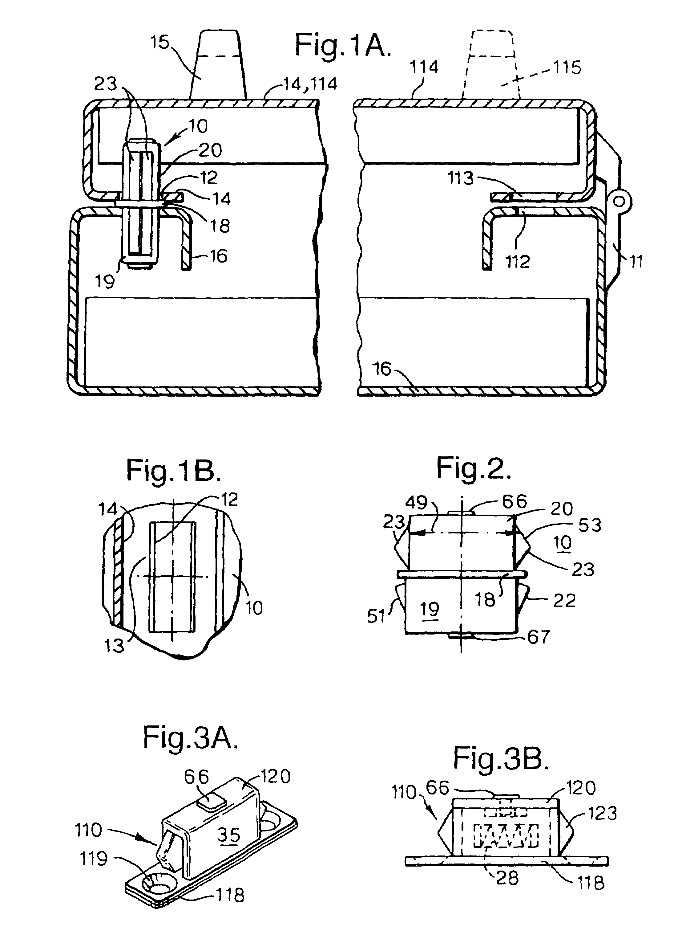 Clip-on or snap-on fastening for fixing a thin wall to a wall support