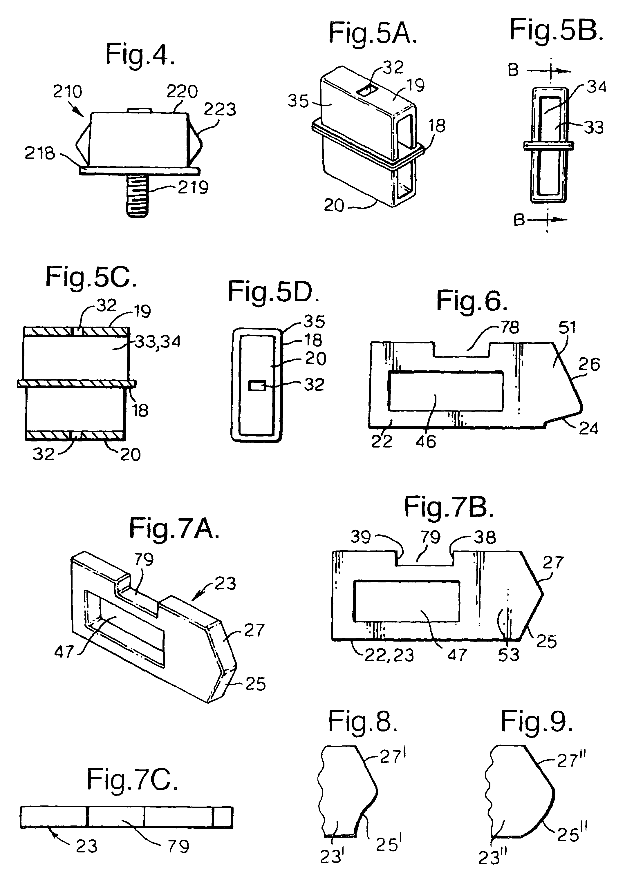 Clip-on or snap-on fastening for fixing a thin wall to a wall support