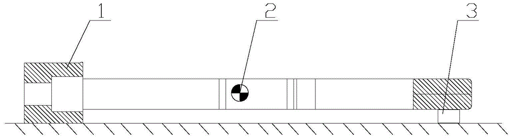 A sideways turning method of a large flat frame type workpiece