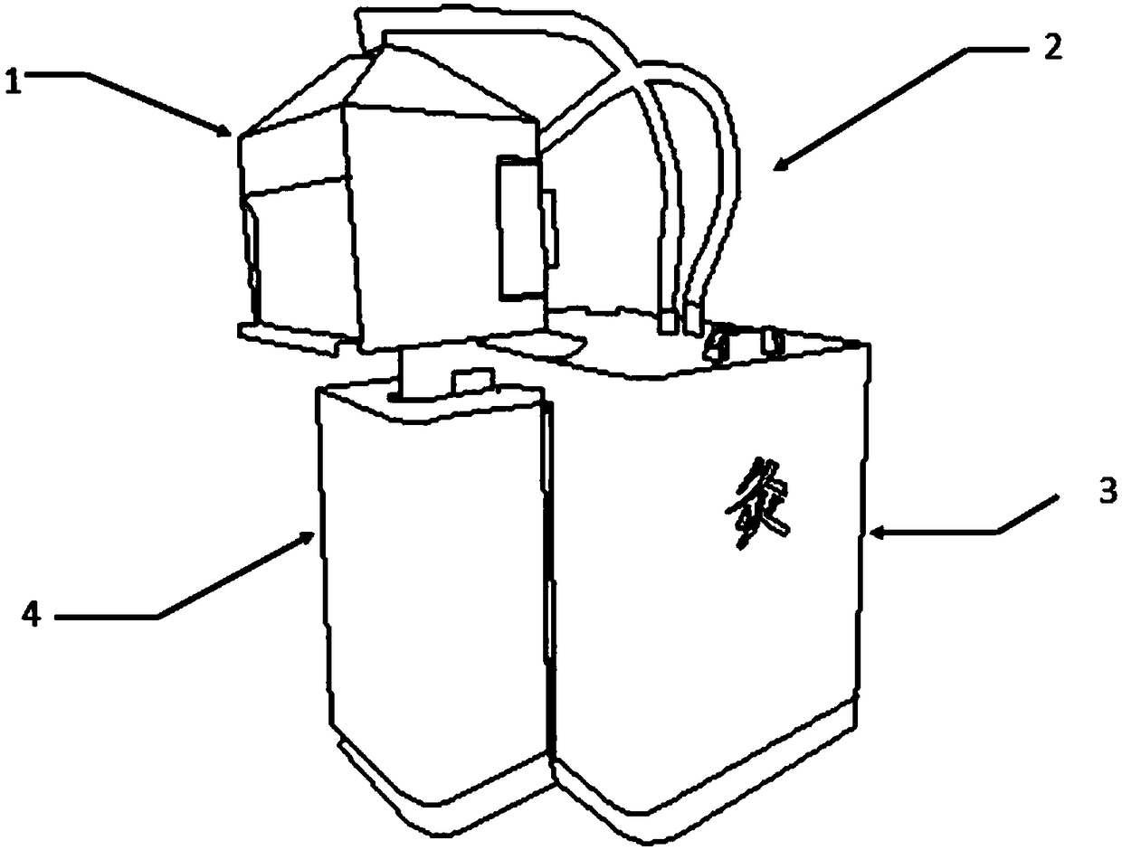 An intelligent moxibustion treatment device