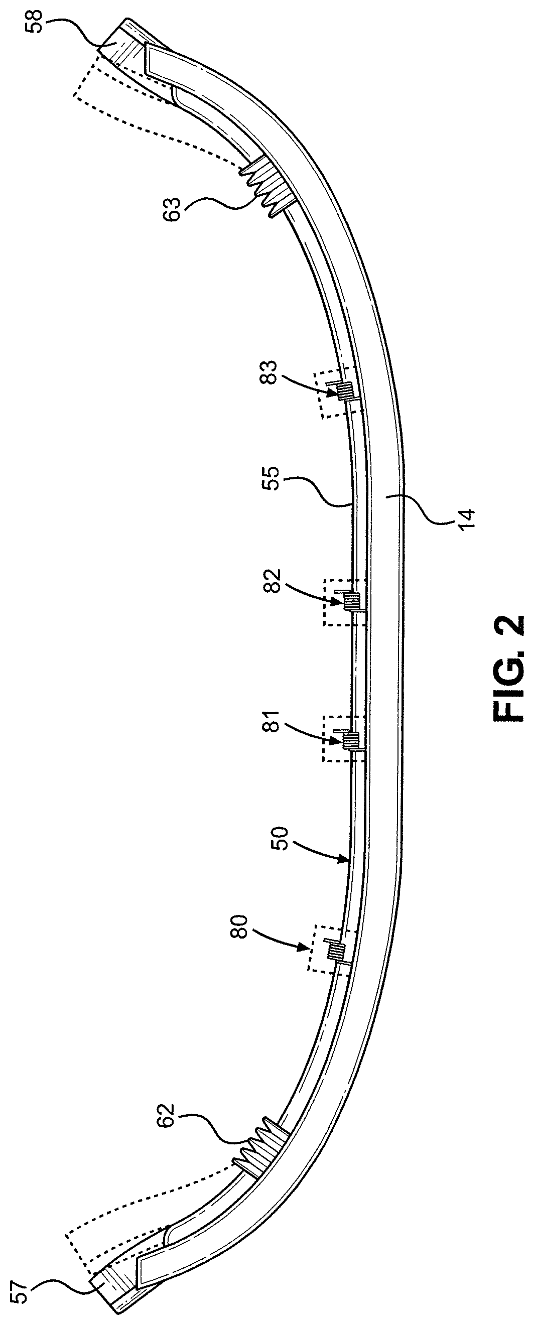 Vehicle frontal safety guard