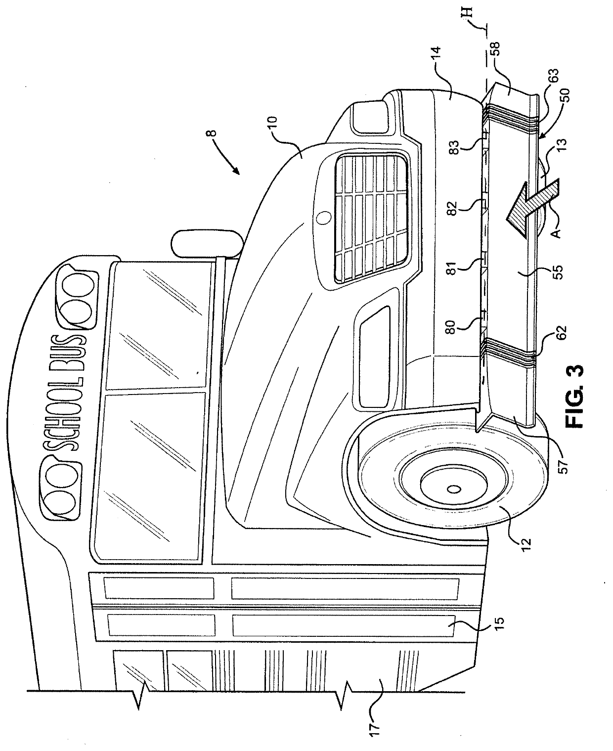 Vehicle frontal safety guard