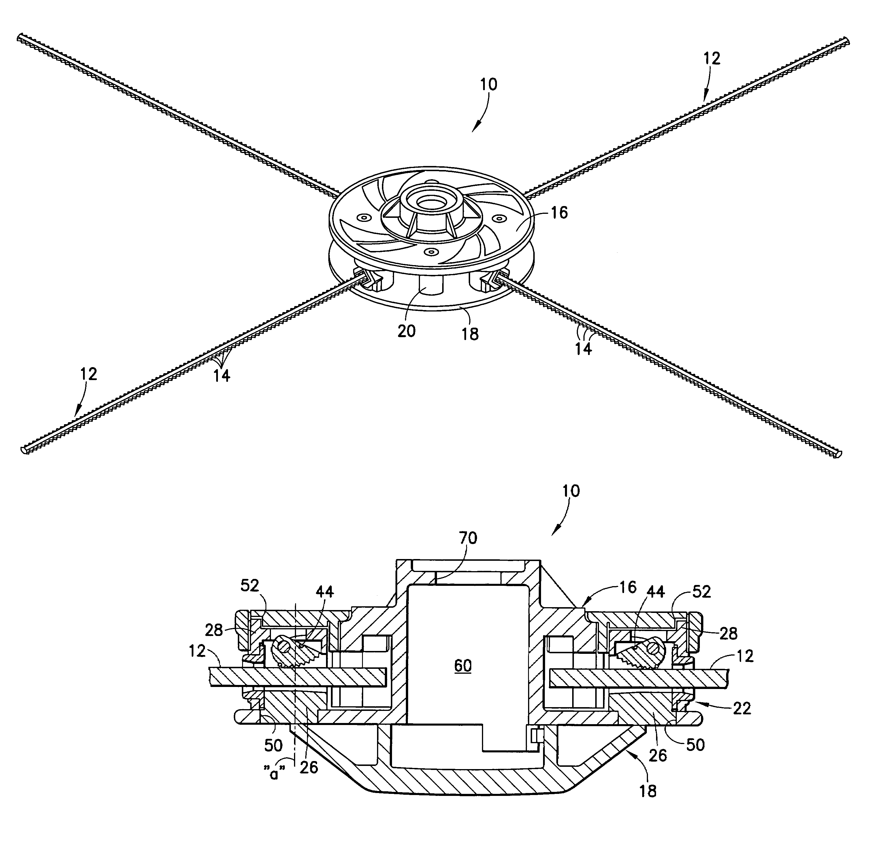 Cutting head for string trimmer