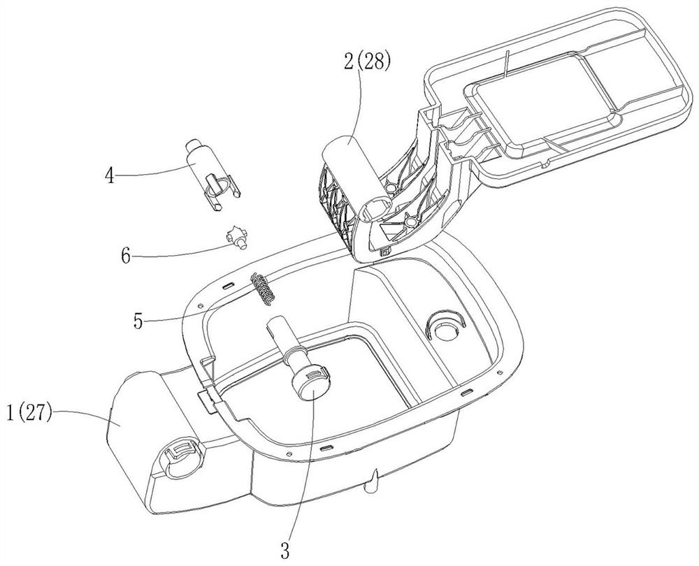 Assembly structure of hinge type mechanism for vehicle