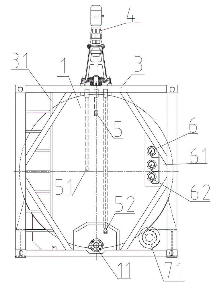 Asphalt tank