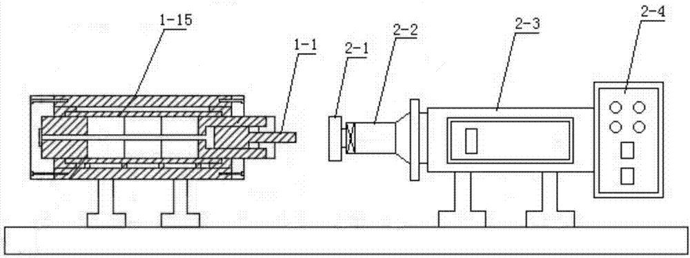 Device for explosive fracturing simulation experiment of horizontal well and application of device