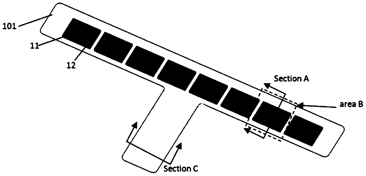 A mobile terminal antenna module